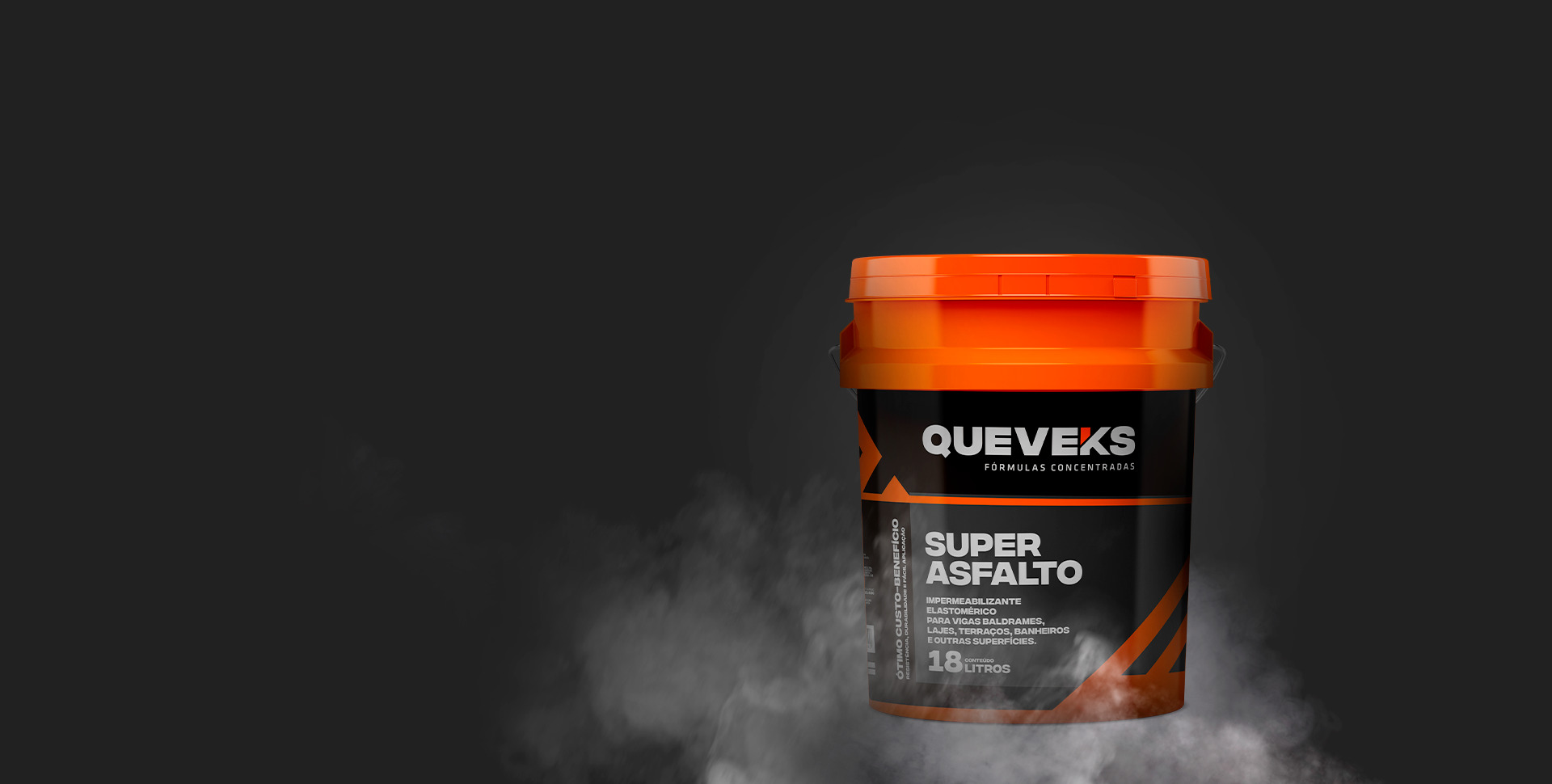 <strong>Lançamento<br/>Queveks</strong><br/><br/>Super Asfalto