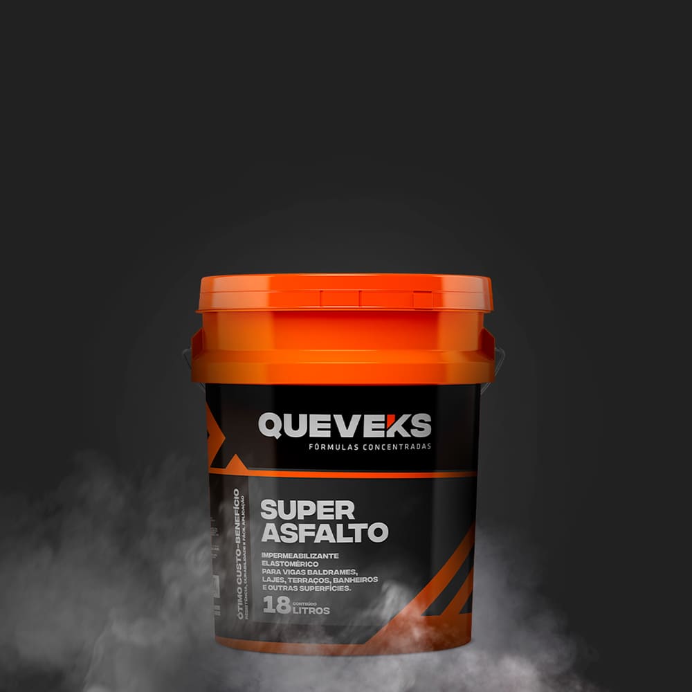 <strong>Lançamento<br/>Queveks</strong><br/><br/>Super Asfalto